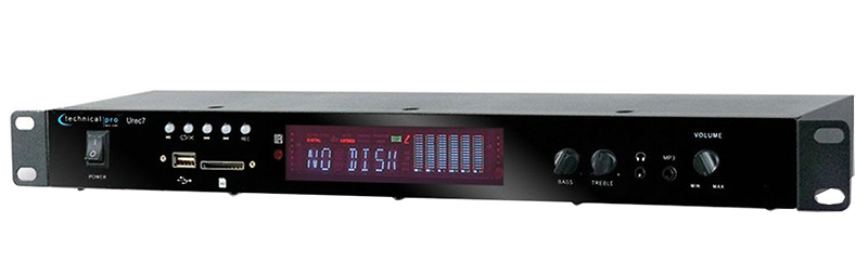 Technical Pro | Audio Recorder/Player Rackmount 1U