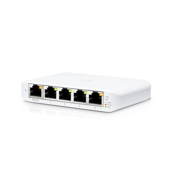 Ubiquiti | Switch Flex Mini 1 GbE PoE Input, 4 GbE Ports