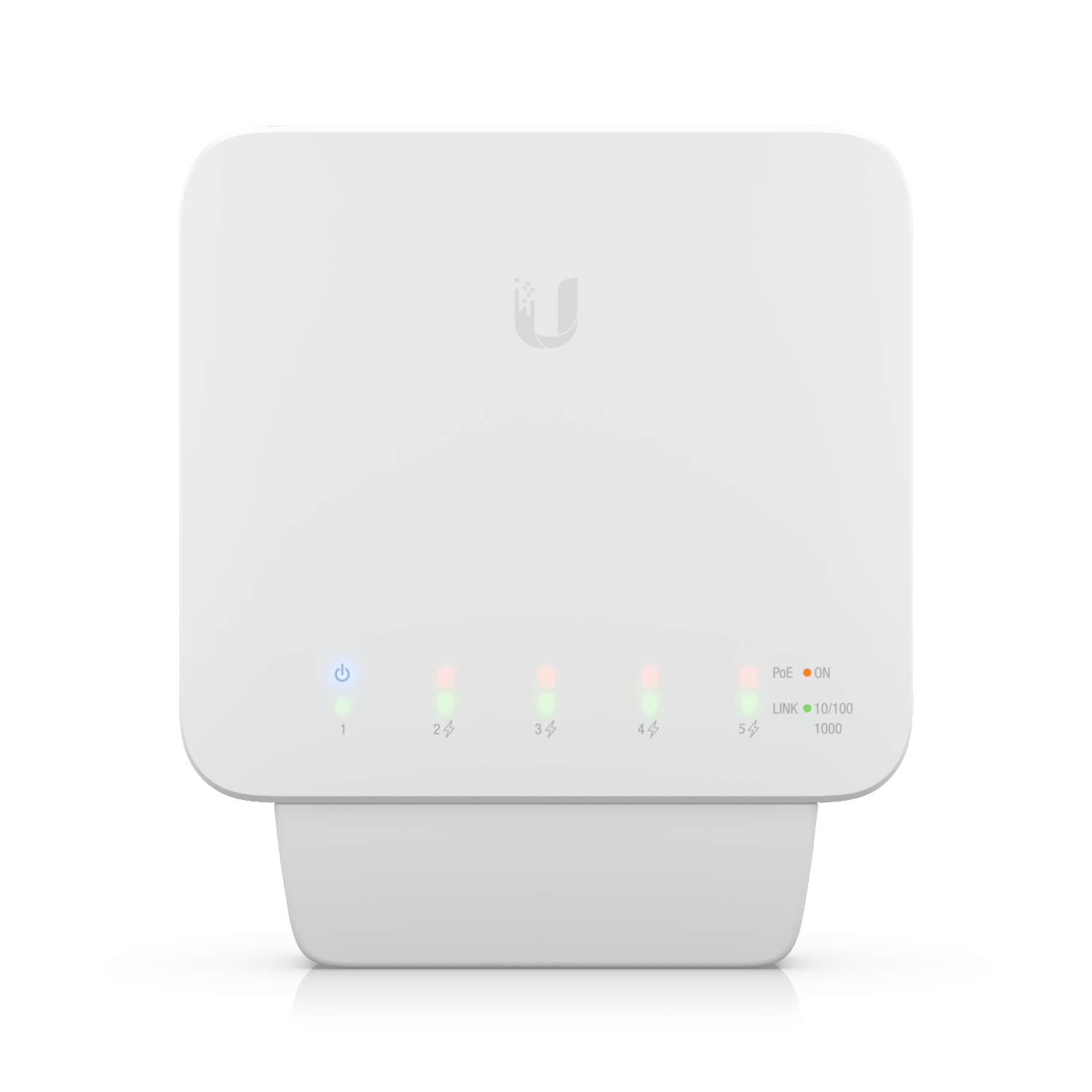 Ubiquiti | Switch Flex 4 GbE
PoE+ Ports, 1 GbE PoE++ Port
46W Weatherproof Design