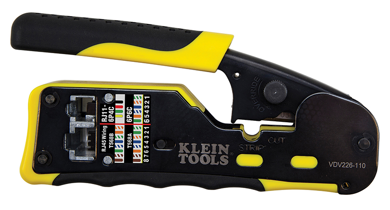 Klein Tools | Crimper Modular PASS-THRU