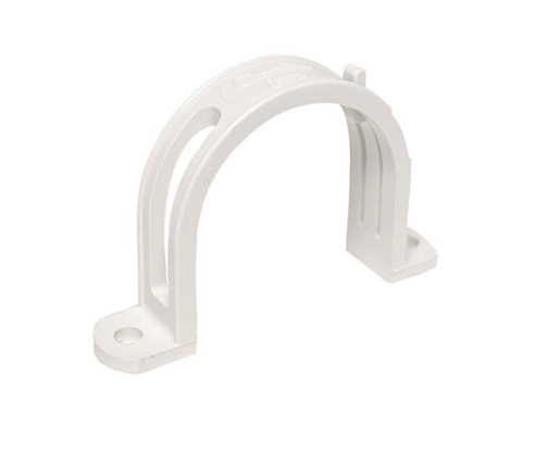MS | Pipe Strap with Wire Trap