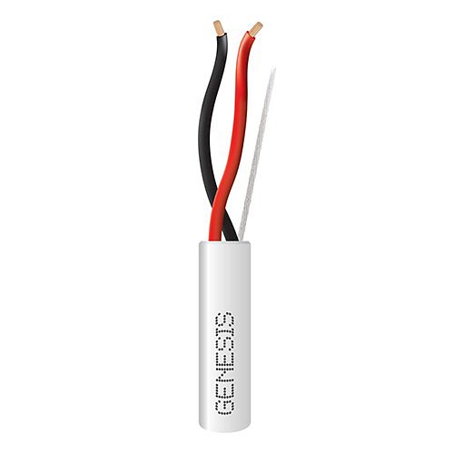 GENESIS CABLE | Cable 18/4 STR Box White 500FT