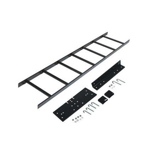 WAVENET | LADDER RACK Kit (1)
5&#39; LADDER RACK CABLE RUNWAY,
(1) WALL SUPPORT ANGLE, (1)
RELAY RACK BRACKET, (2 PCS.)
END CAP (6) J-BOLTS)