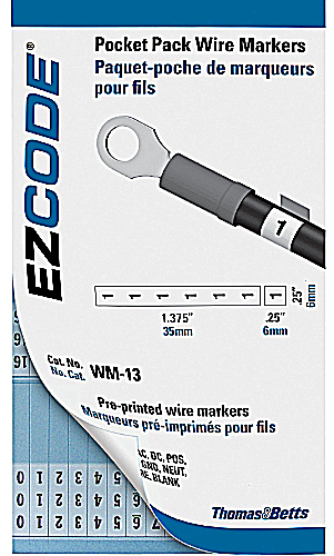 T&amp;B | Wire Marker Book A-Z