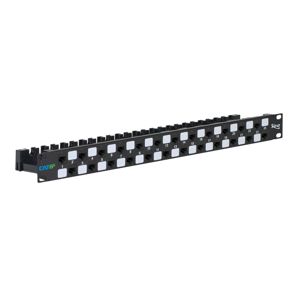 ICC | Patch Panel 24 Ports 1U Cat6A UTP