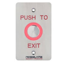 ROSSLARE - Push To Exit Stainless Steel (Touch)