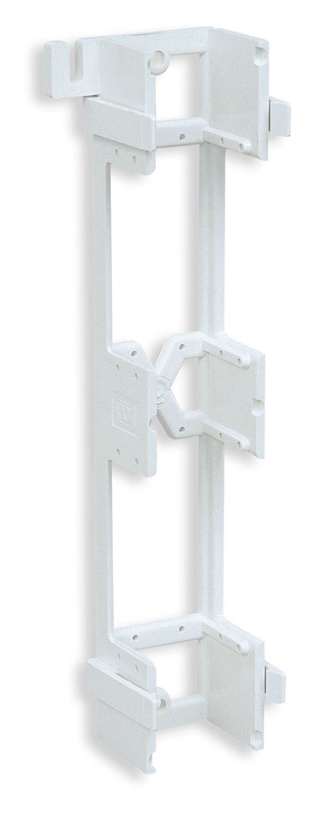 ICC | BRACKET, VERTICAL, WALL MOUNT WHITE