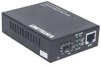 INTELLINET | Gigabit Ethernet
to SFP Media Converter