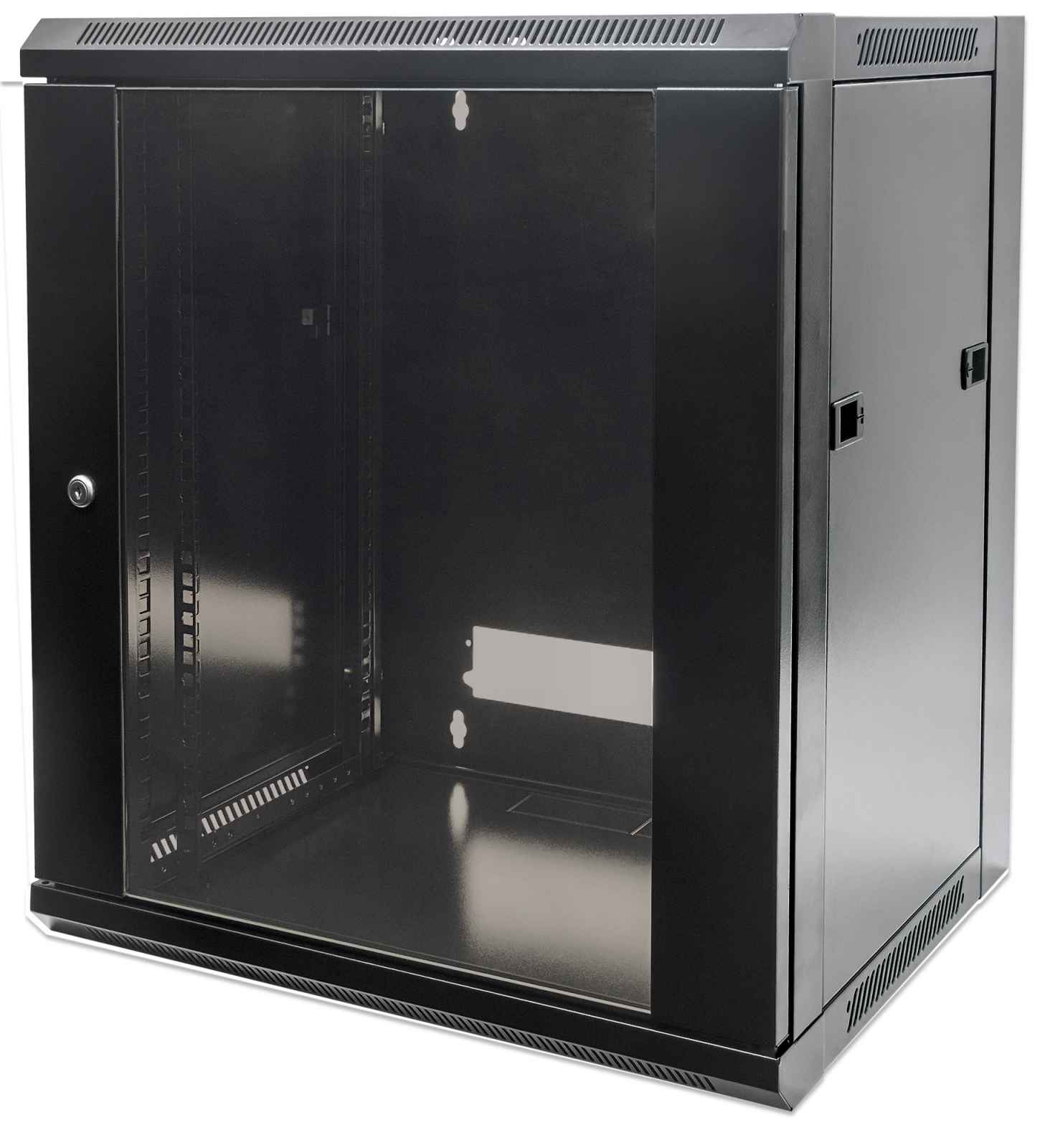 INTELLINET | Wall mount
Cabinet 6U 17.7&quot;D Flatpack,
Black