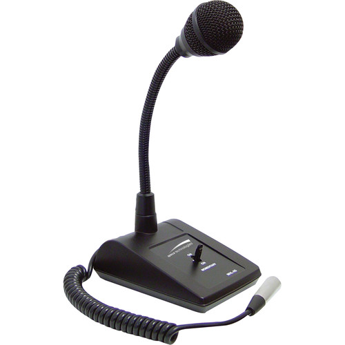 Speco | Speco Microphone Gooseneck Desktop Adjustable