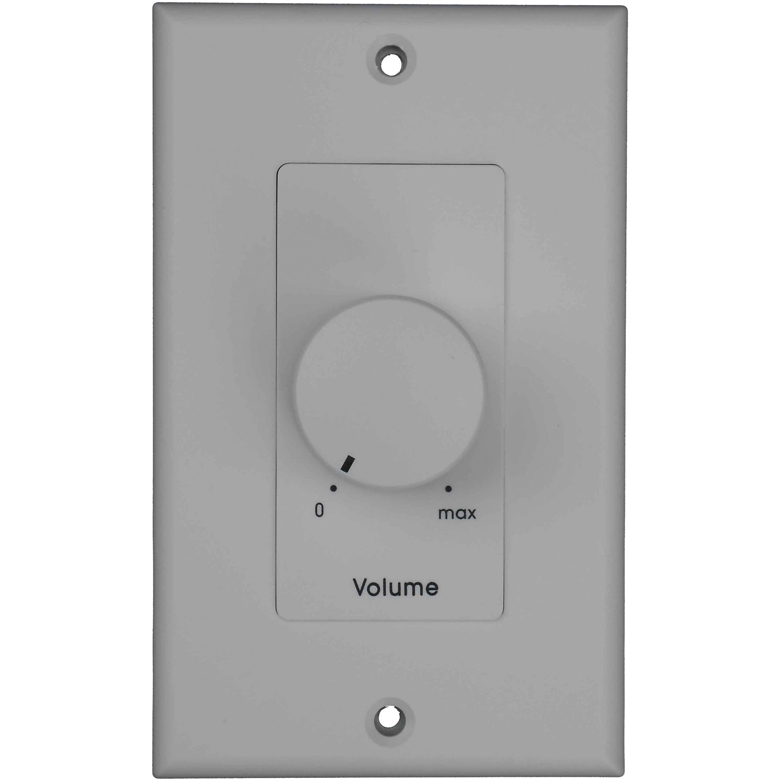 volume control single-gang  Decora White 25W In-line