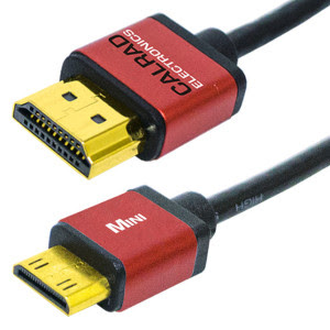 CALRAD | Patch Cord Mini
HDMI-C to Hdmi 6&#39; Ultra Slim