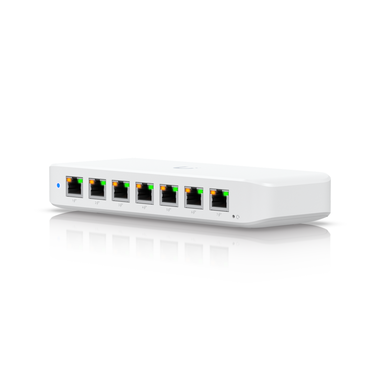 Ubiquiti | compact Layer 2
8-port GbE PoE switch with 
versatile mounting options.