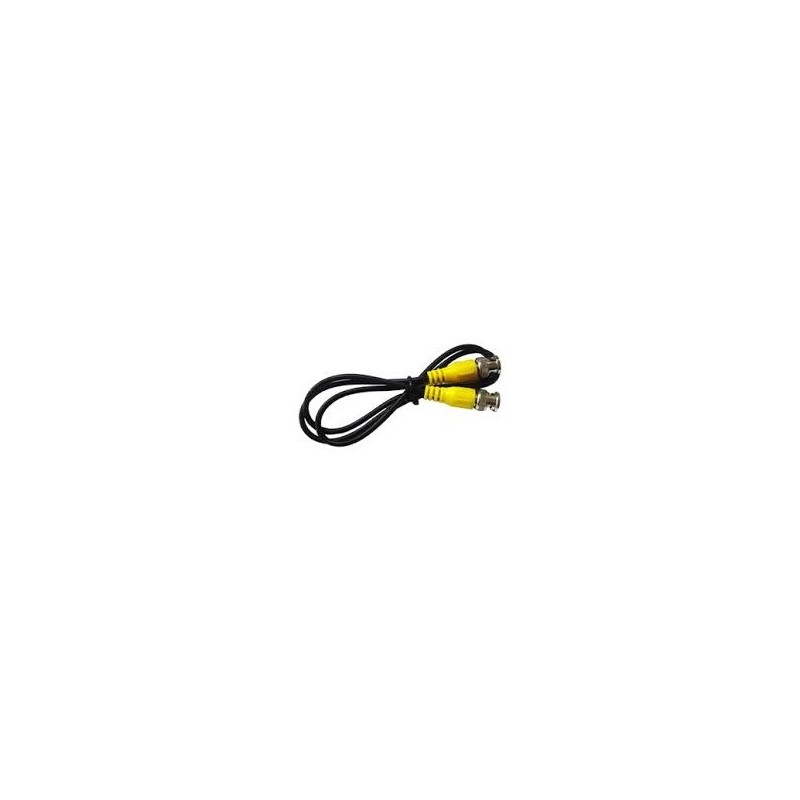 TRISTATE - RG59 Coax Patch  Cord BNC CCTV 3&#39; BLACK