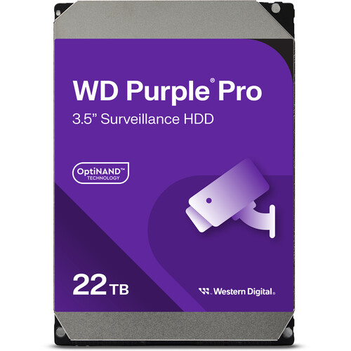 Western Digital - Hard Drive 22TB SATA 64MB Purple
